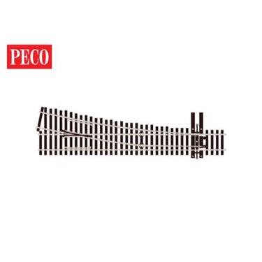 Peco SLE8351 HO/OO Code 83 Right Hand No.5 Turnout Electrofrog
